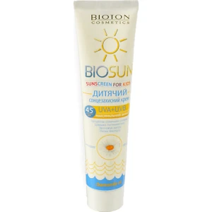 Крем для дітей від 3років сонцезахисний SPF45 Biosun 120мл