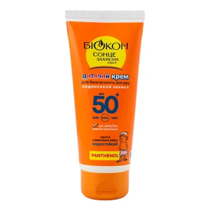 Крем Біокон 90мл дитячий SPF-50 д. безп. засмаги