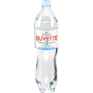 Вода мінеральна слабогазована №3 Buvette п/пл 1.5л