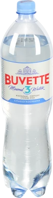 Вода мінеральна слабогазована №3 Buvette п/пл 1.5л