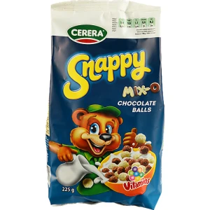 Готовий сніданок Cerera Snappy Mix-O шоколадні кульки 225г