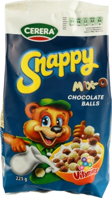 Готовий сніданок Cerera Snappy Mix-O шоколадні кульки 225г