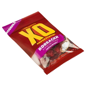 Ковбаски МХП 55г xo dry chicken класичні сирокопче
