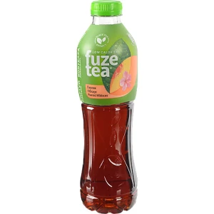 Чай холодний Fuzetea 1л чорний персик гібіскус