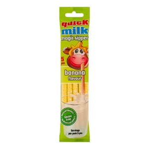 Трубочка д.молока Quick Milk 30г банан