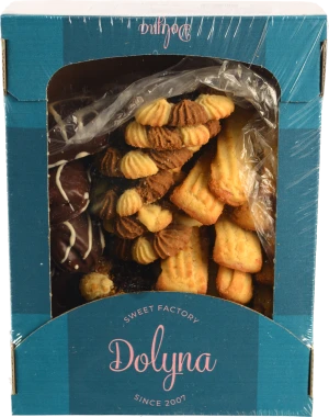 Печиво Dolyna 500г асорті мікс №2