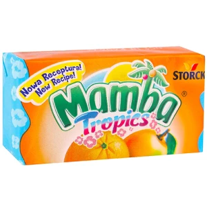 Жувальні цукерки Mamba 26.5г асорті тропікс