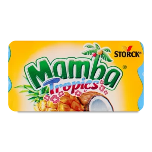 Жувальні цукерки Mamba 26.5г асорті тропікс