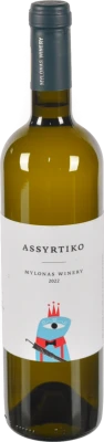 Вино Mylonas Winery 0.75л assyrtiko attiki сухе біле PGI