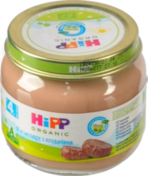 Пюре HiPP 80г яловичина органічне