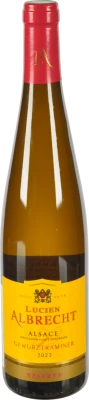 Вино Lucien Albrecht 0.75л Gewürztraminer Reserve біле сухе