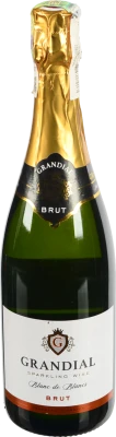 Вино ігристе Grandial 0.75л Blanc de Blancs брют біле