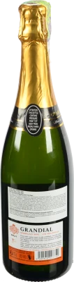 Вино ігристе Grandial 0.75л Blanc de Blancs брют біле
