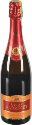 Вино ігристе Lucien Albrecht 0.75л Cremant d'Alsace Brut Rose