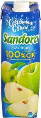 Сік Сандора 0.95л зелене яблуко