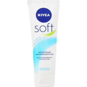 Крем для обличчя, рук та тіла інтенсивний зволожуючий Soft Nivea 75мл