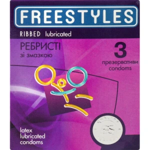 Презервативи Freestyles №3 ribbed
