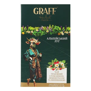 Чай Graff 15п альпійський луг травяний кадді