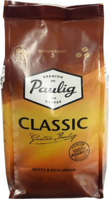 Кава Paulig 1кг classic зернова