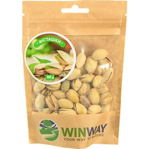 Фісташки Winway смажені, 80 г