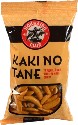Снеки рисові Hokkaido Club KAKI NO TANE, 60 г