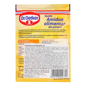 Крохмаль Dr. Oetker 30г кукурудзяний