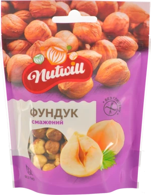 Фундук Nutwill смажений д/п, 100 г