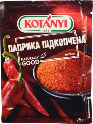 Папрiка Котані 25г пiдкопчена
