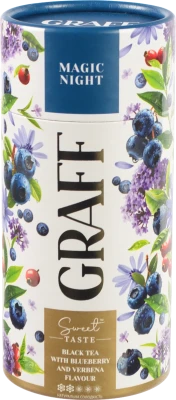Чай Graff 80г магічна ніч тубус