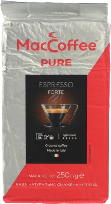 Кава MacCoffe 250г еспресо форте мелена