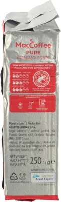 Кава MacCoffe 250г еспресо форте мелена