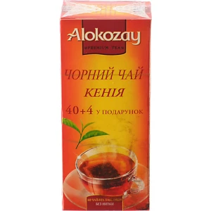 Чай Alokozay 40+4п чорний