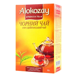 Чай Alokozay 90г чорний середньолистовий