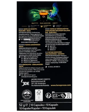Кава L'OR 10х25гespresso brazil#8 мелена капсули