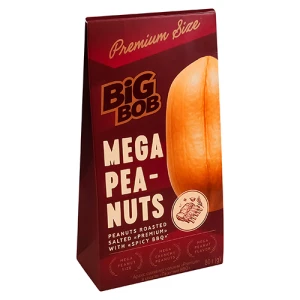 Арахіс Big Bob 80г premium пікантний bbq смаж. сол