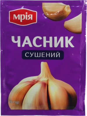 Приправа Мрія 15г часник гранульований сушений