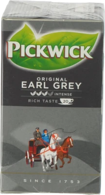 Чай чорний з ароматом бергамоту Earl Grey Original Pickwick 20х2г