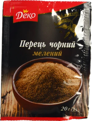 Перець чорний мелений Деко 20г