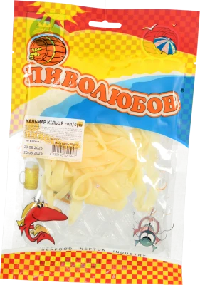 Кальмар Піволюбов 75г кiльця