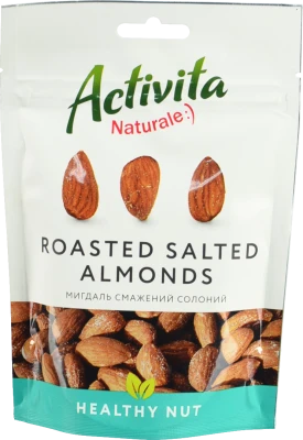 Мигдаль смажений солоний Healthy nut Activita д/п 120г