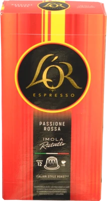 Кава LOR 52гх10 passione rossa ristretto imola мелена капсули