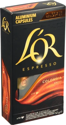 Кава LOR 52гх10 espresso colombia мелена капсули