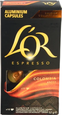 Кава LOR 52гх10 espresso colombia мелена капсули