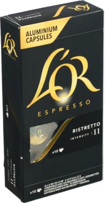 Кава LOR 52гх10 ristretto мелена капсули
