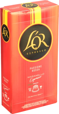 Кава LOR 52гх10 passione rossa espresso maranello мелена капсули
