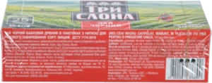 Чай Три Слони 25 пакетиків чорний
