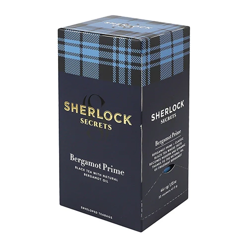 Чай ТМ Sherlock «Бергамот Прайм»22 саш 2 чорн бергамот