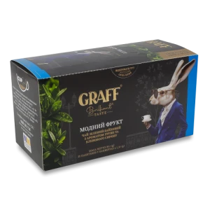 Чай зелений Graff Fashion Fruit 20 пакетиків