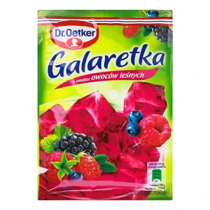 Желе Dr.Oetker 72г галаретка лісові ягоди