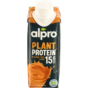 Напій соєвий високобілковий Caramel coffee flavour Plant Protein Alpro т/п 250мл